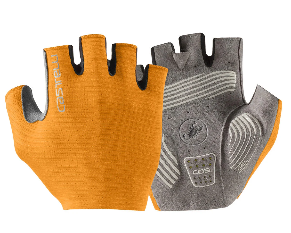 Castelli Espresso Gloves (Vivid Orange) (L)